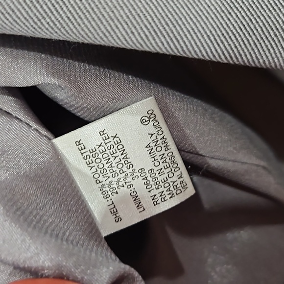 Grey Blazer size 10 - Picture 4 of 4